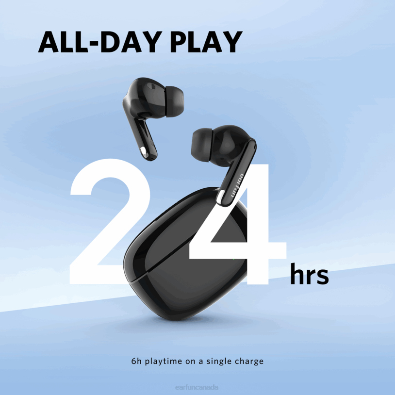 EarFun Headphones Air Mini 2 R0D4V16 Black