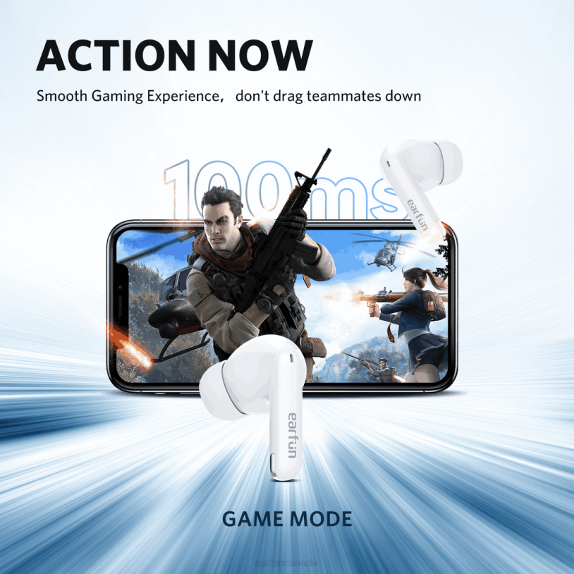 EarFun Headphones Air Mini 2 R0D4V17 White