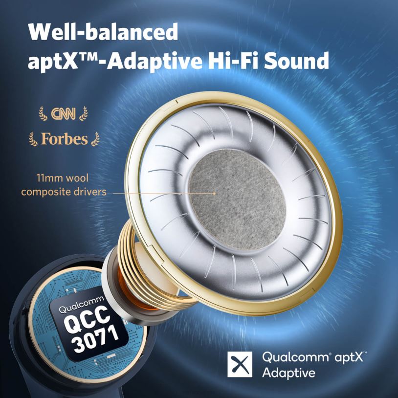 EarFun Headphones Air Pro 3 R0D4V5 Navy Blue