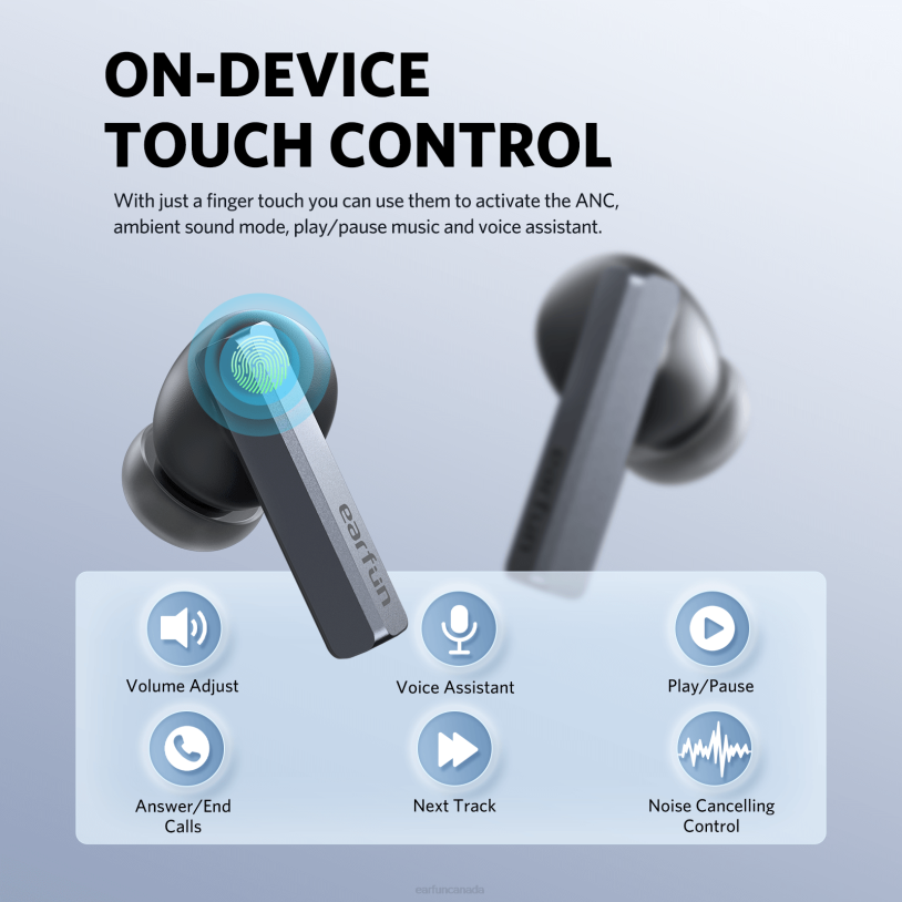 EarFun Headphones Air Pro SV R0D4V12 Black