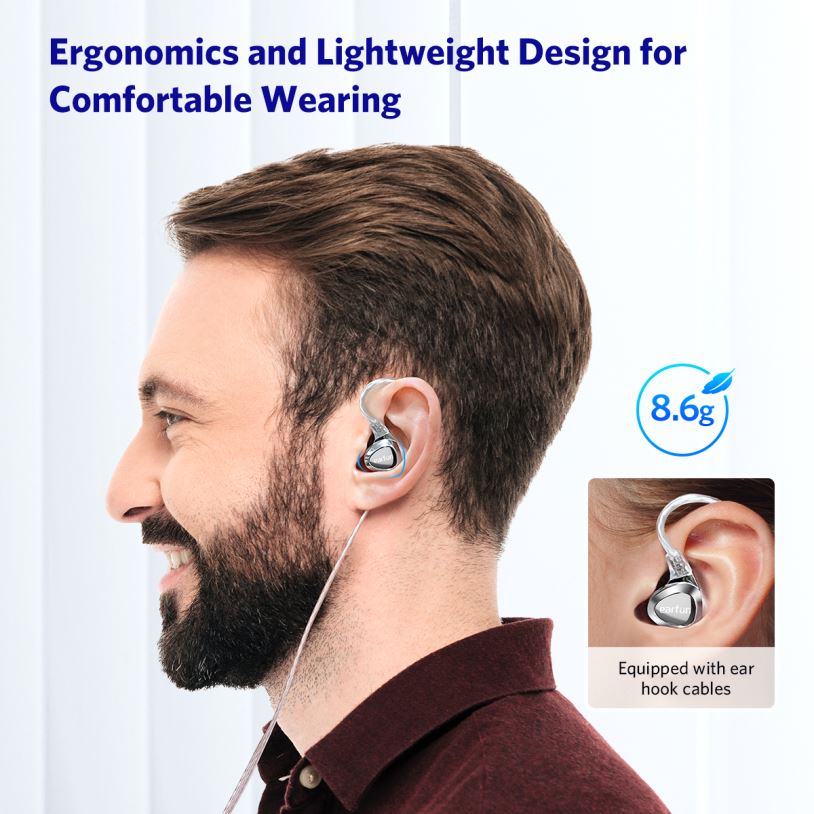 EarFun Headphones EH100 R0D4V8 Silver