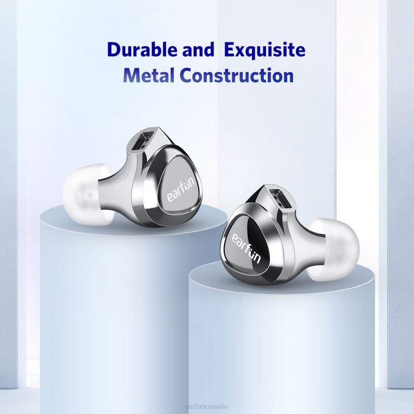 EarFun Headphones EH100 R0D4V8 Silver