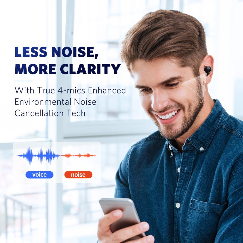 EarFun Headphones Free 1S R0D4V20 Black