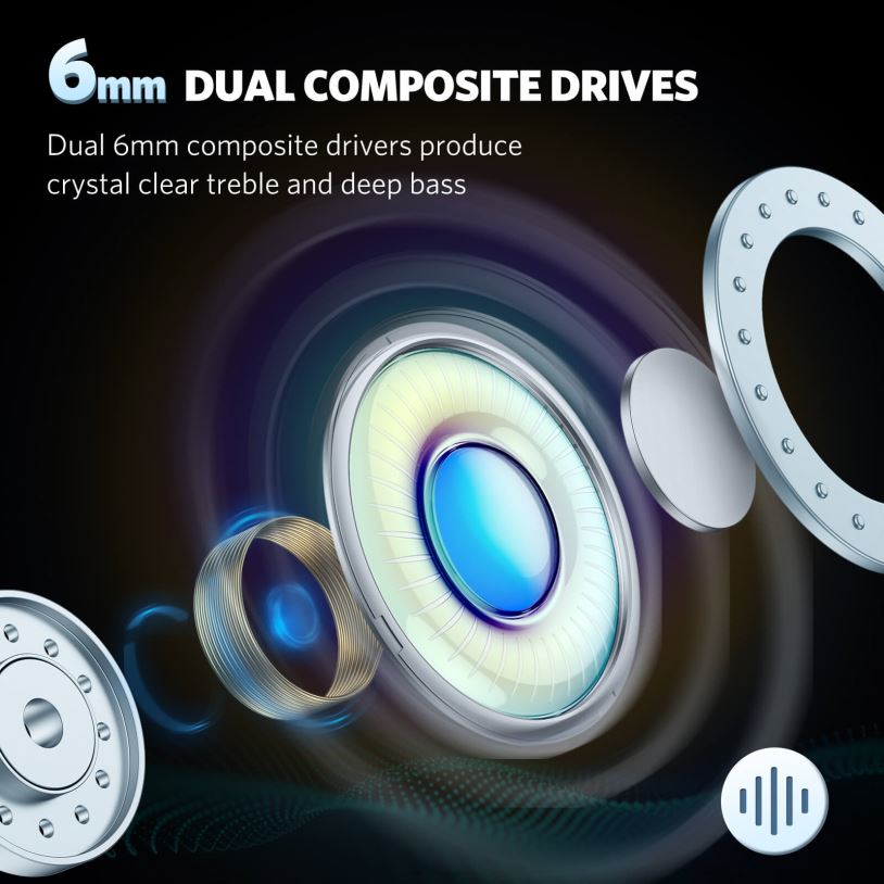 EarFun Headphones Free Pro 2 R0D4V18 Black